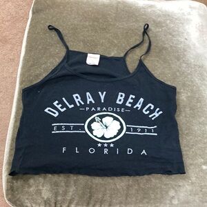 Girls/women’s tank top Delray Beach label